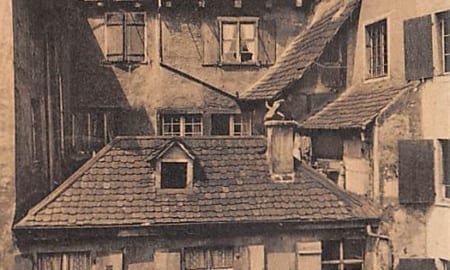 Basel, Partie im Gerbergässli