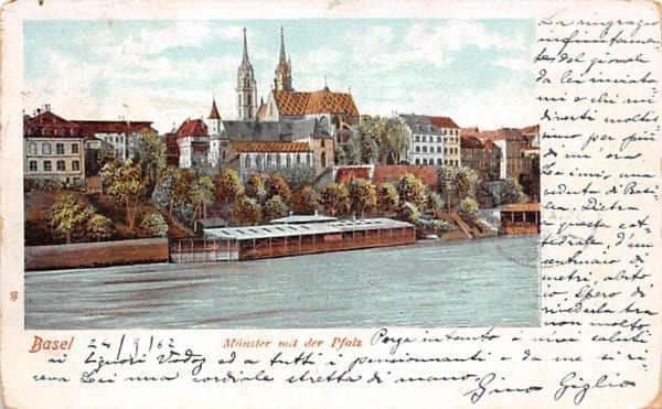 Basel, Münster mit der Pfalz