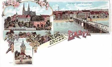 Basel, Gruss aus Basel