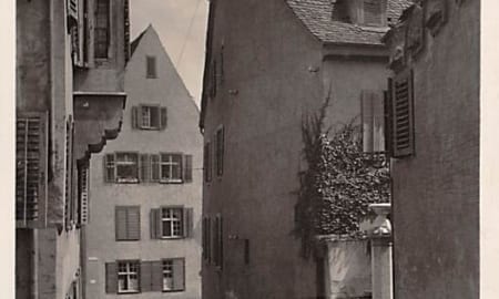 Basel, in der Petersgasse