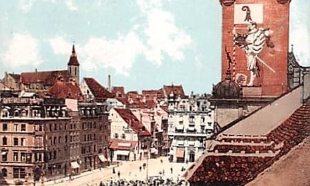Basel, Rathaus und Marktplatz