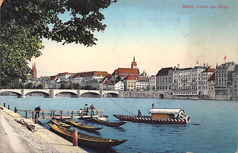 Basel, Partie am Rhein
