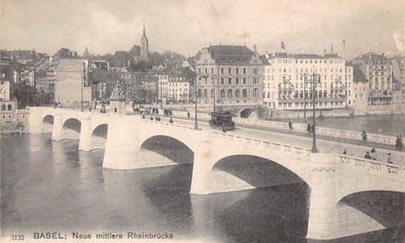 Basel, Neue mittlere Rheinbrücke