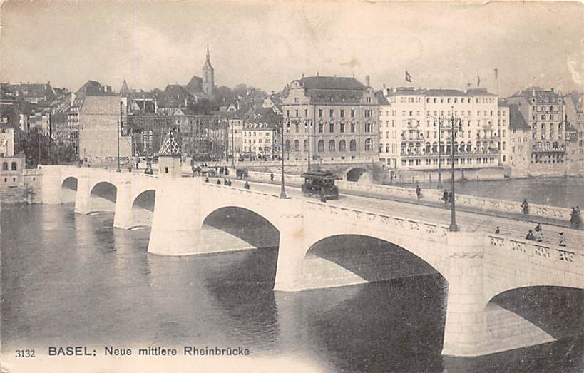 Basel, Neue mittlere Rheinbrücke