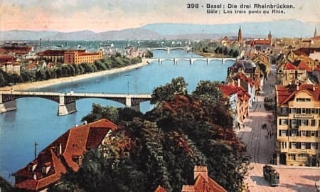 Basel, Die drei Rheinbrücken