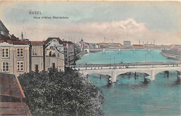 Basel, Neue mittlere Rheinbrücke