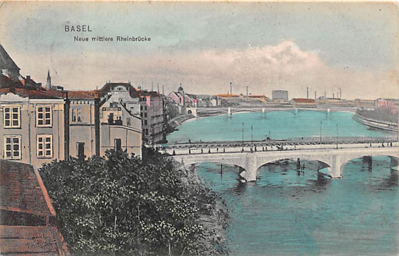 Basel, Neue mittlere Rheinbrücke