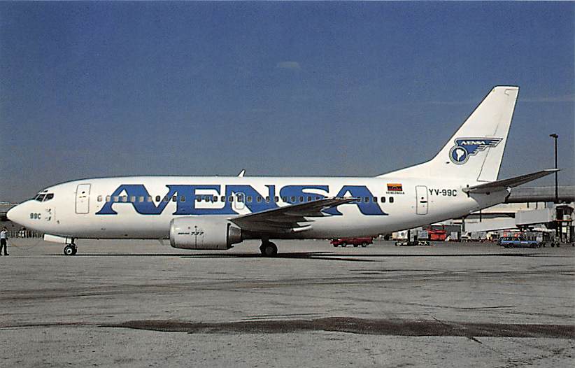 Boeing 737-3Y0, Avensa, Miami