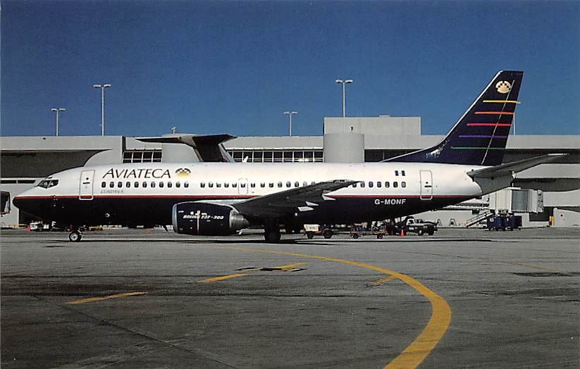 Boeing 737-3Y0, G-Monf of Aviateca, Miami
