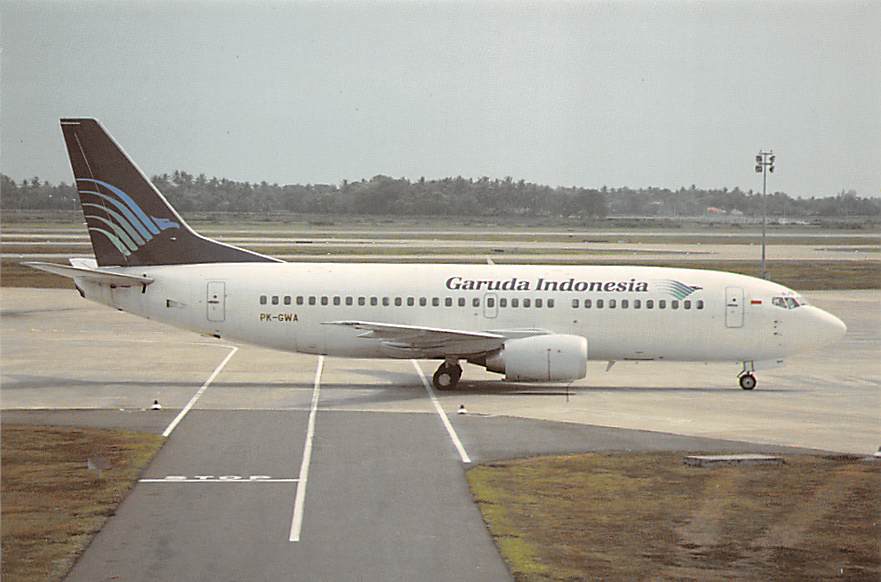 Boeing 737-3Q8, Garuda Indonesia Airways