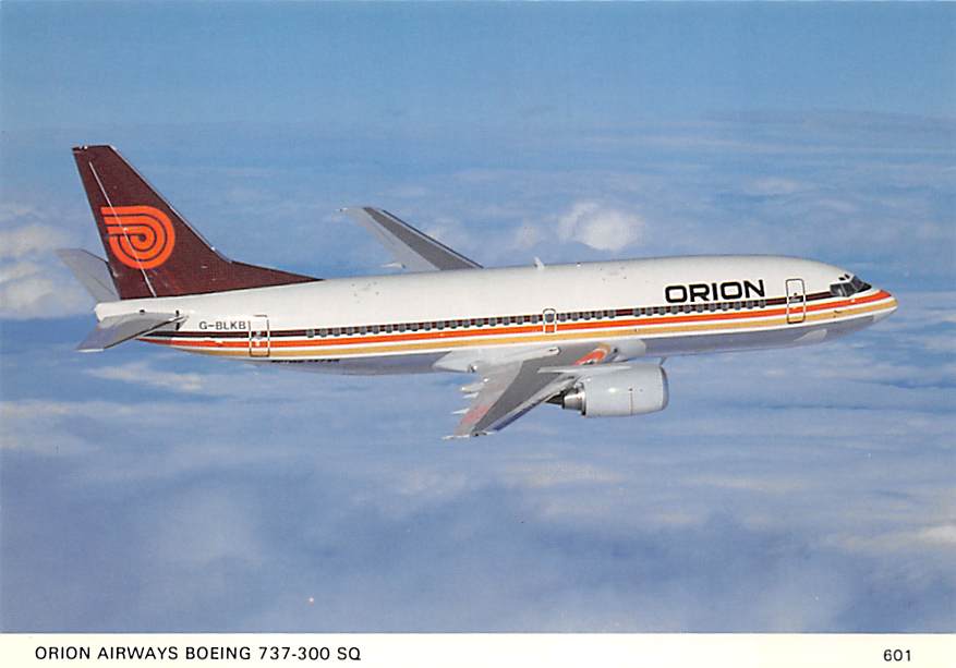 Boeing 737-300, Orion Airways