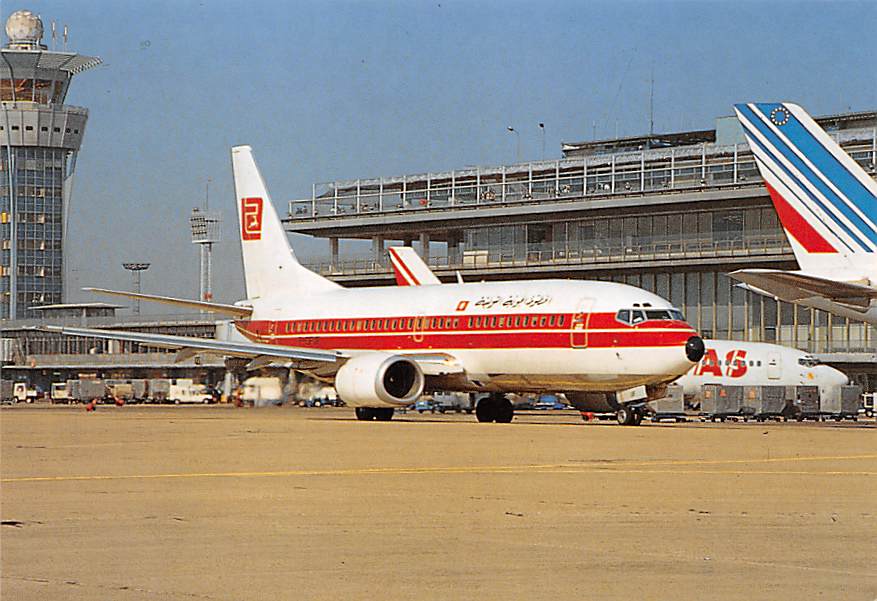 Boeing 737-300, Tunis Air, Paris-Orly