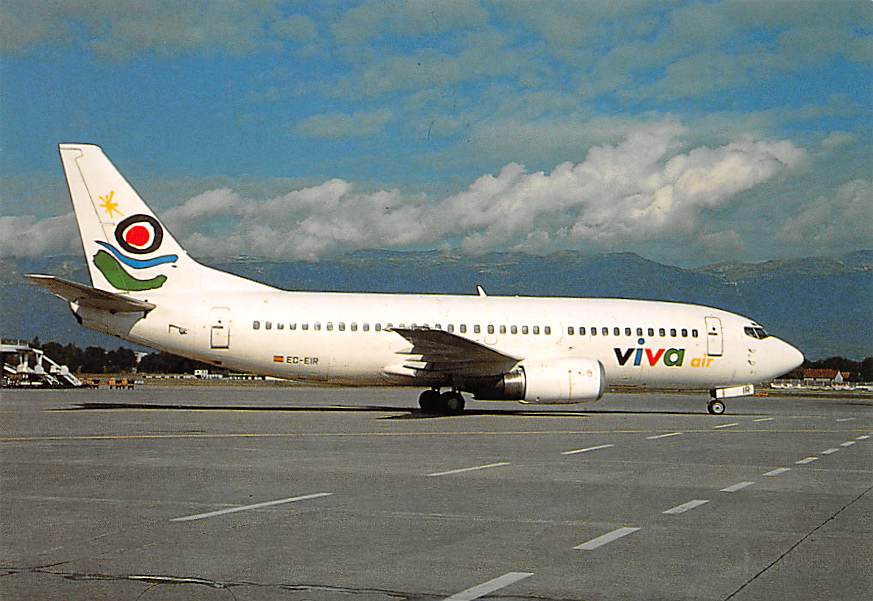 Boeing 737-308, Viva Air, Genf