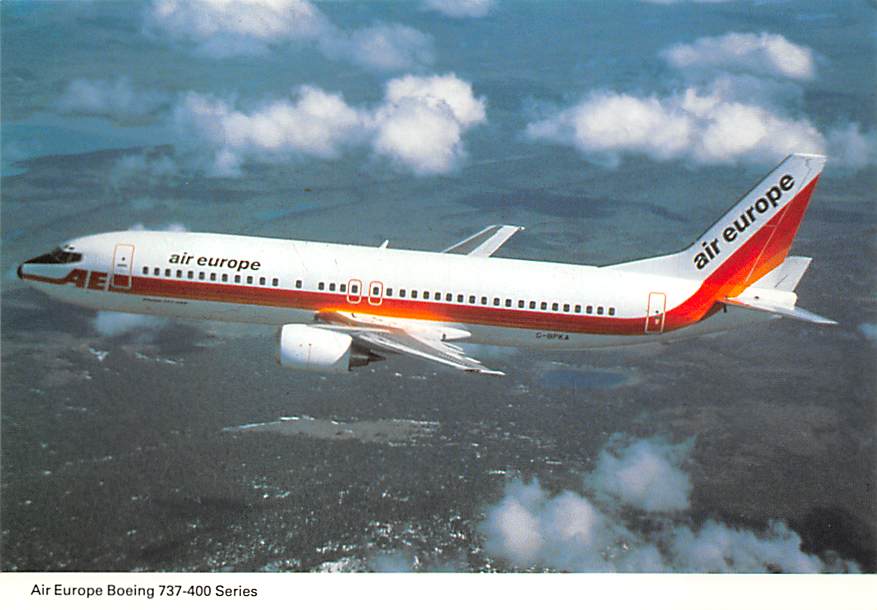 Boeing 737-400, Air Europe
