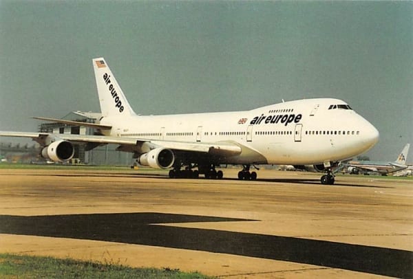 Boeing 747-124, Air Europe