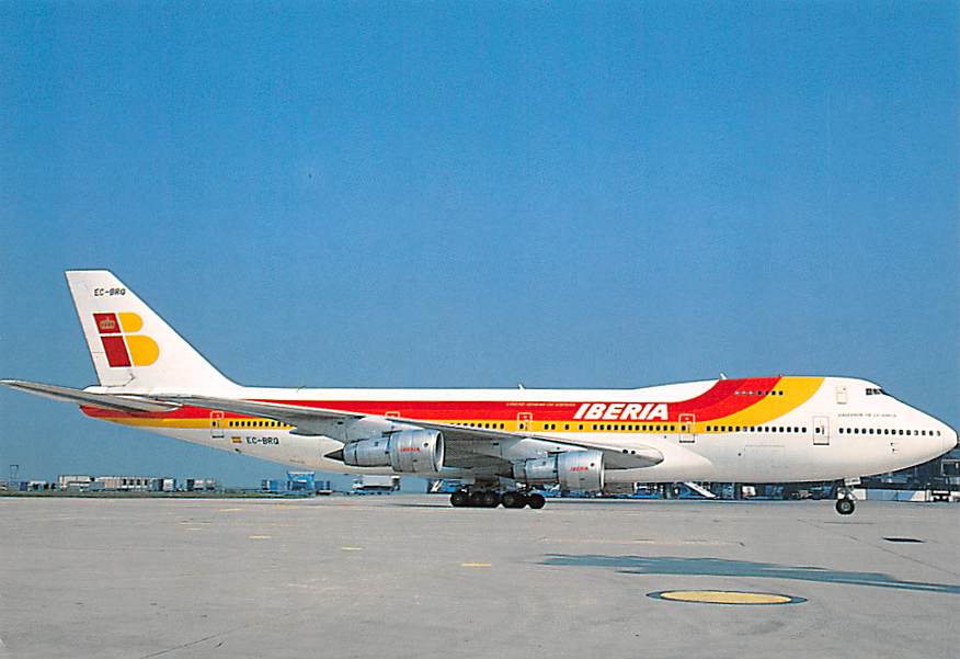 Boeing 747, Iberia