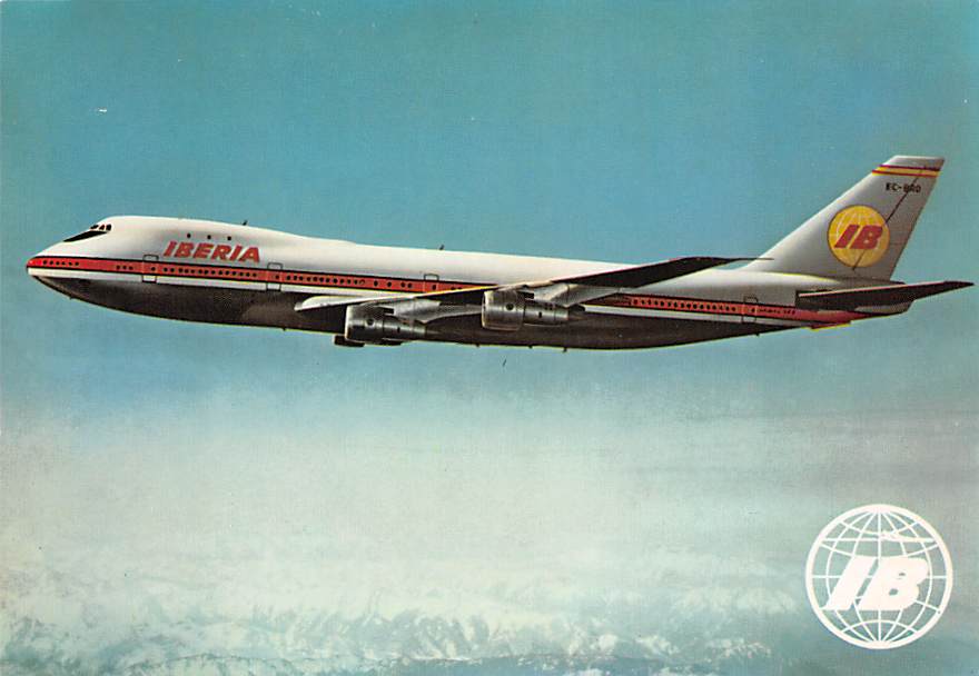 Boeing 747, Iberia