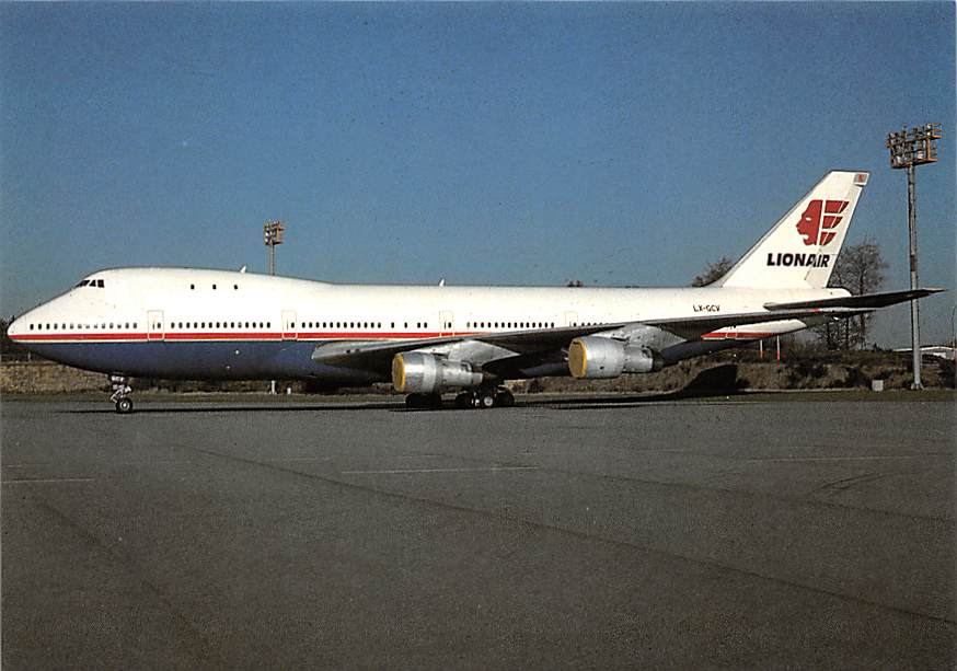 Boeing 747-121, Lionair