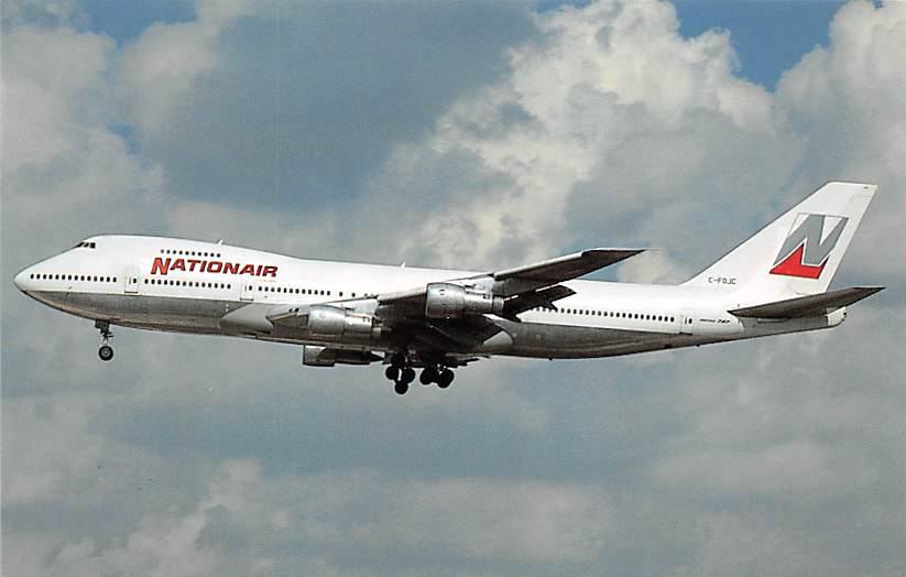 Boeing 747-1D1, Nationair Canada