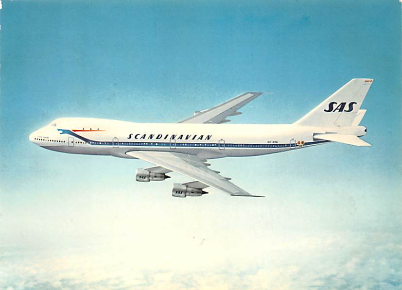 Boeing 747 B, SAS