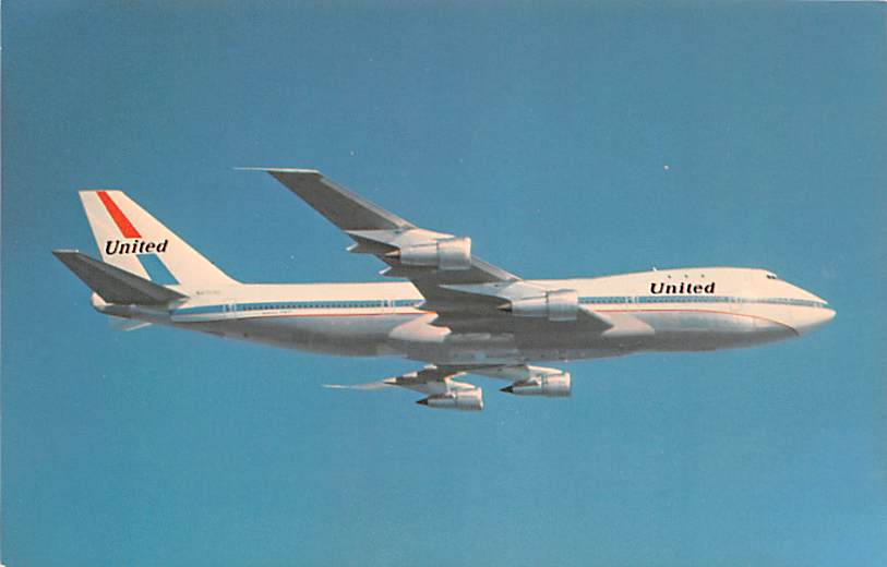 Boeing 747, United Airlines