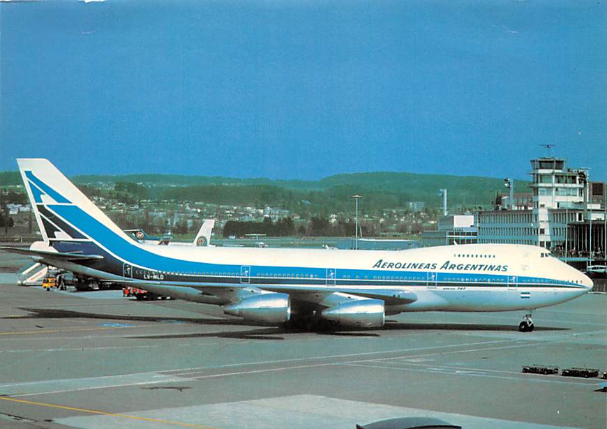 Boeing 747-287 B, Aerolineas Argentinas