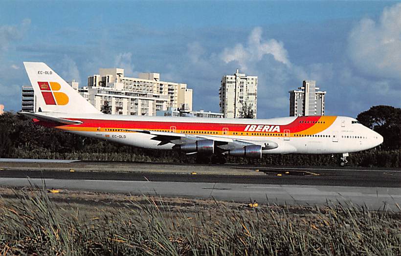 Boeing 747-256 B, Iberia