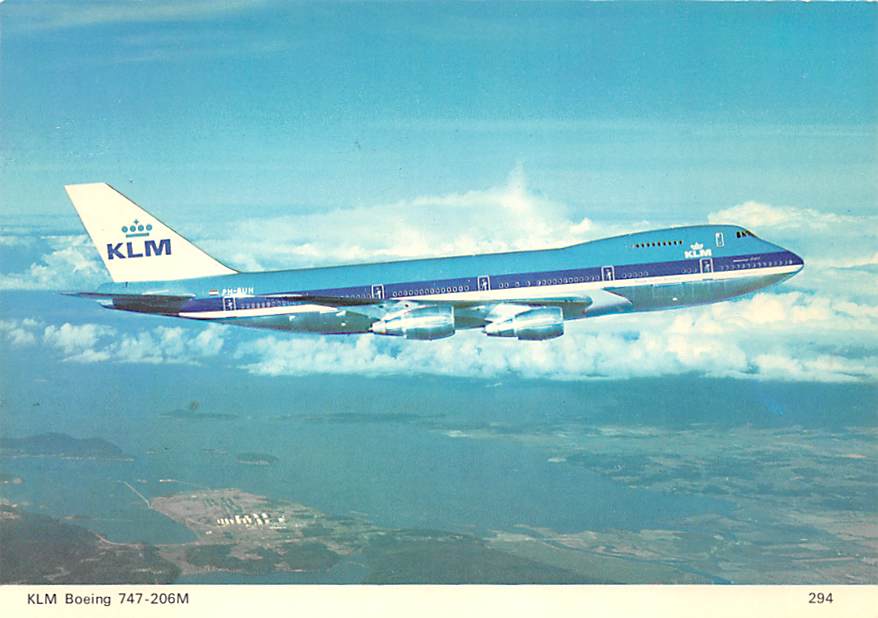 Boeing 747-206 M, KLM