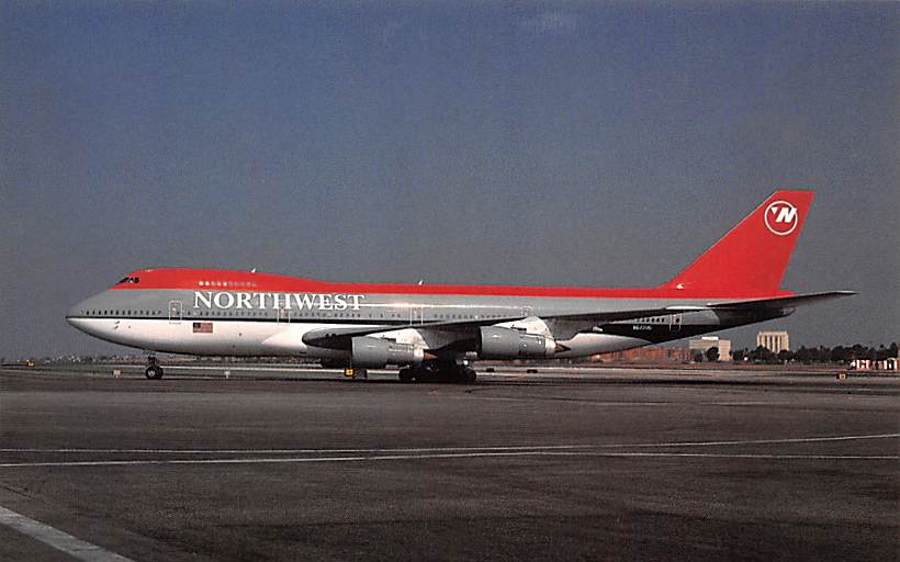Boeing 747-251 B, Northwest Airlines