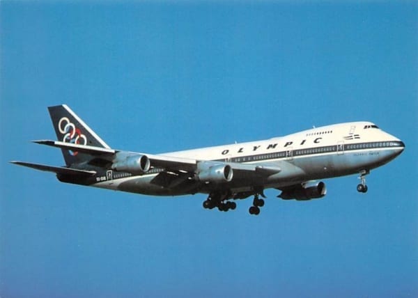 Boeing 747-284 B, Olympic Airways