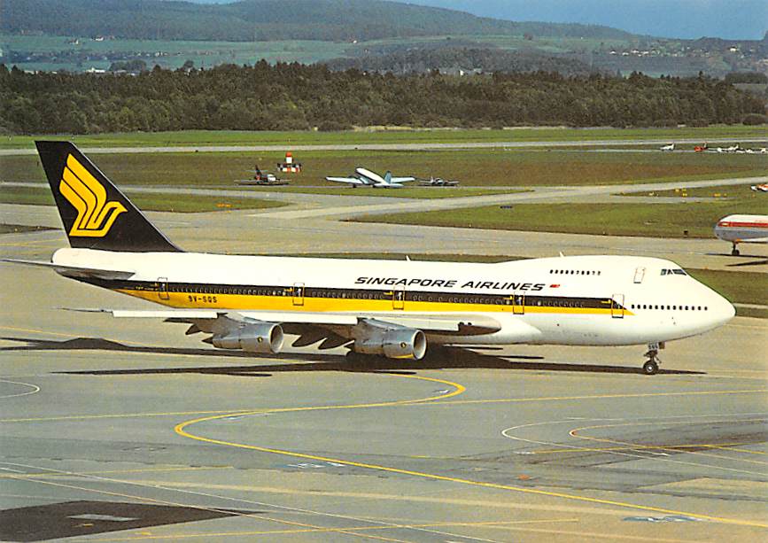 Boeing 747-212 B, Singapore Airlines