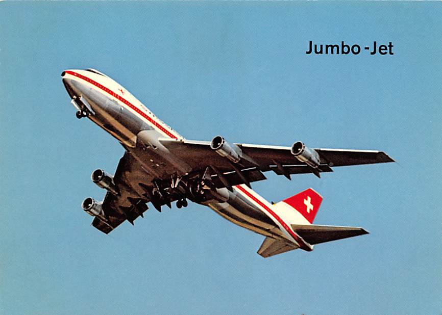 Boeing 747 B, Swissair