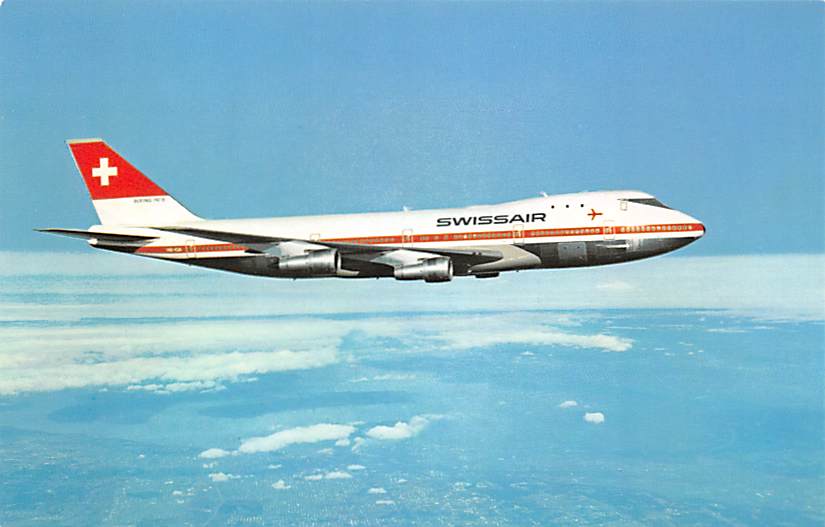 Boeing 747-257 B, Swissair