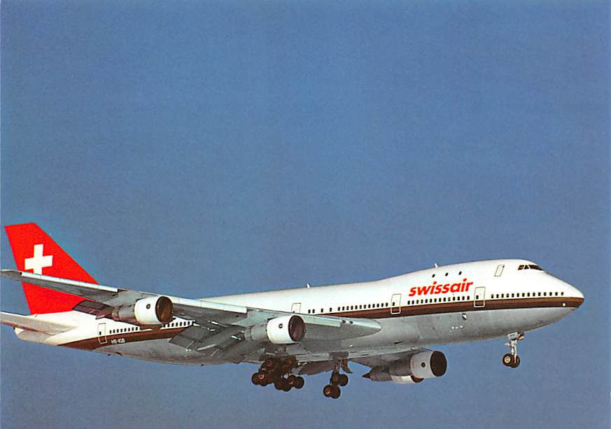 Boeing 747 B, Swissair