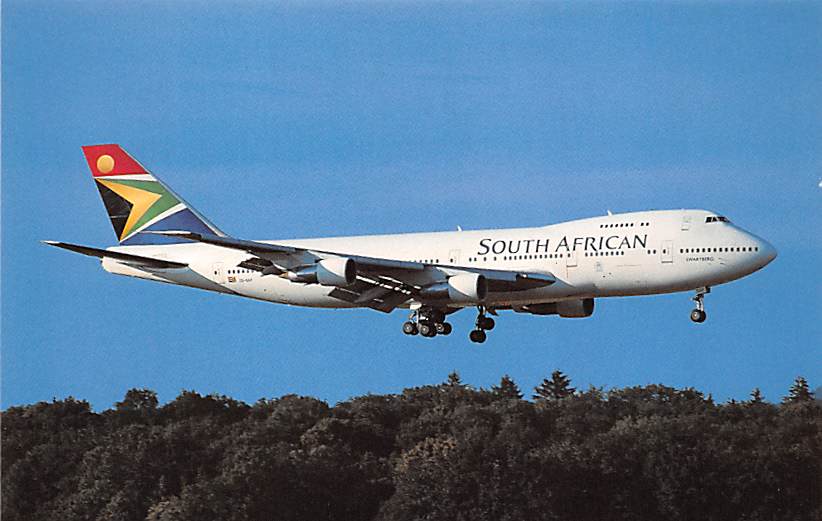 Boeing 747-244 B,  South African Airways