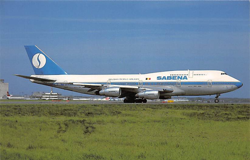 Boeing 747-329-SCD, Sabena Belgian World Airlines