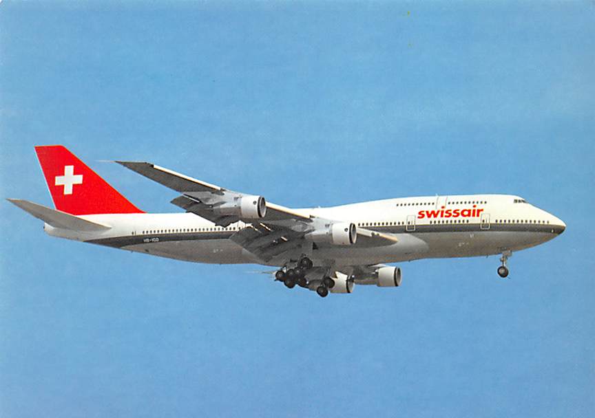 Boeing 747-300, Swissair
