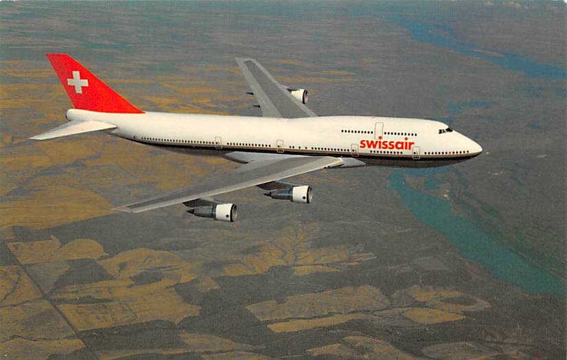 Boeing 747-357, Swissair