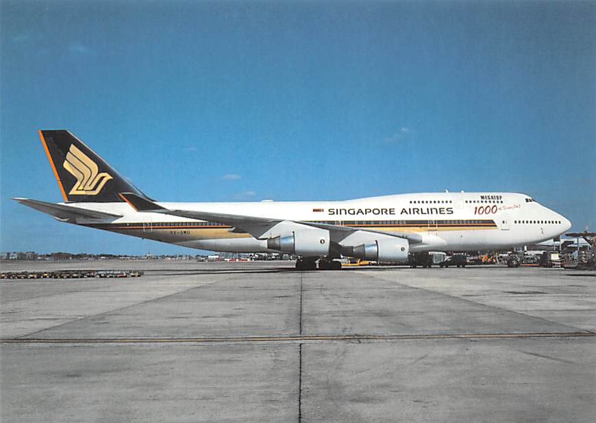Boeing 747-412, Singapore Airlines