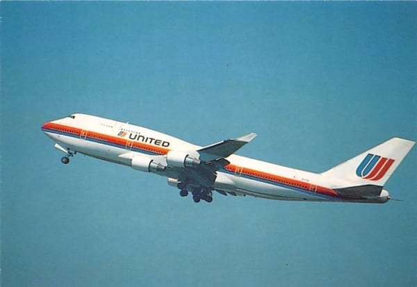 Boeing 747-400, United Airlines