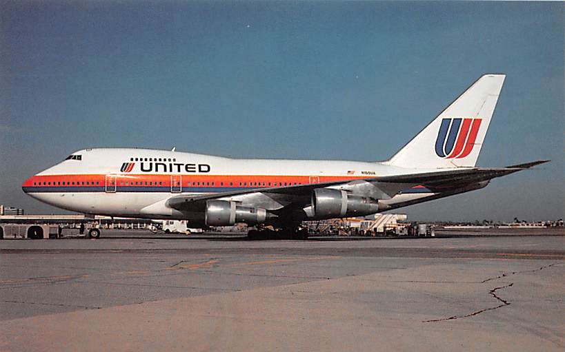 Boeing 747 SP-27, United Airlines