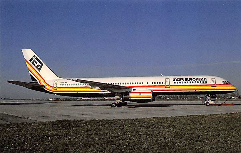 Boeing 757-23A, Inter European Airways