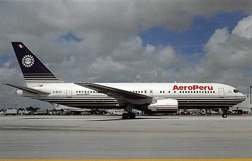 Boeing 767-204, Aero Peru