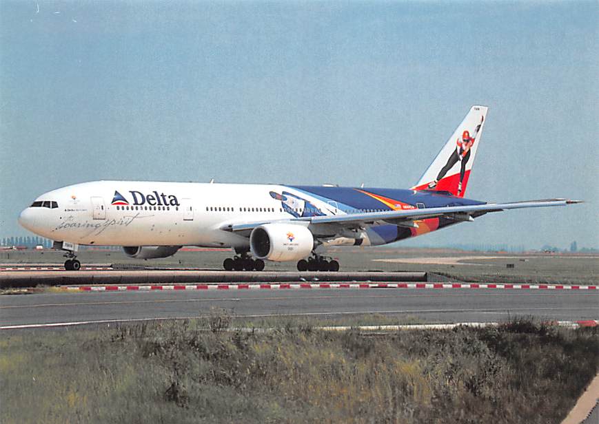 Boeing 777-232, Delta Airlines
