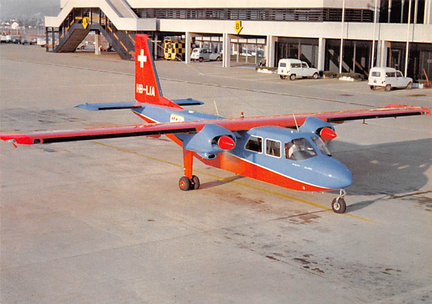 Britten Norman Islander, Air Sea Service Basel