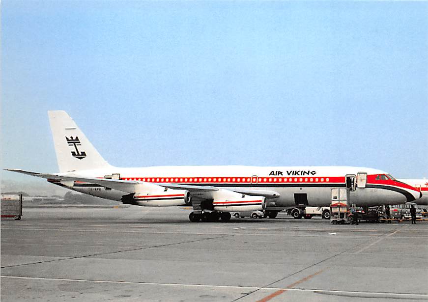 Convair CV-880, Air Viking, Flughafen Zürich