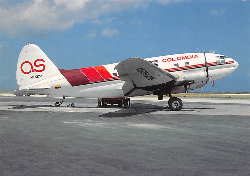 Curtiss C-46A, Aeroscucre