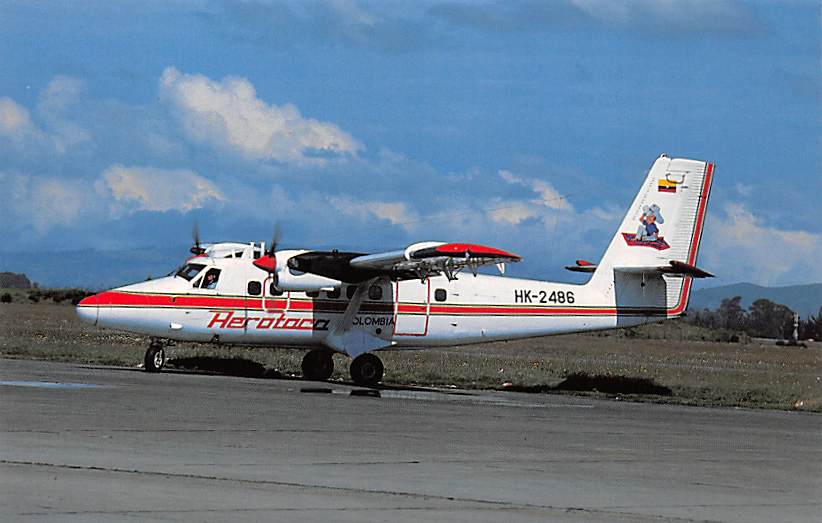 De Havilland DHC-6, Aerotaca Colombia