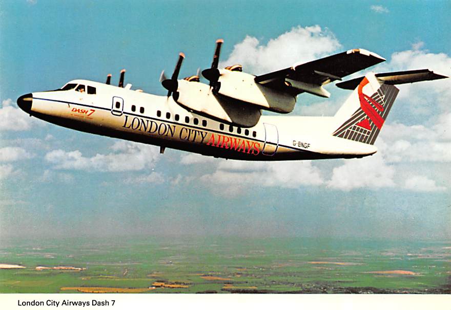De Havilland DHC-7, London City Airways