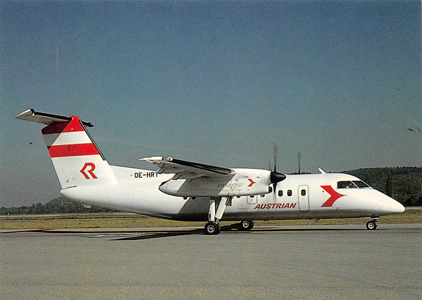 De Havilland DHC-8, Austrian, Rheintalflug